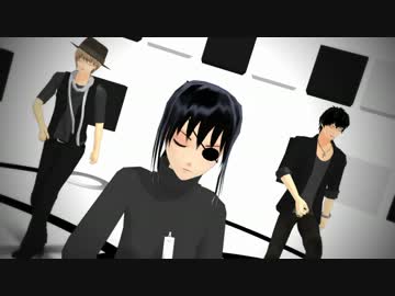【MMD】土方＆沖田＆九ちゃんで「FREELY TOMORROW」