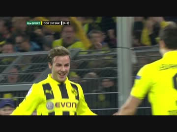 CL12/13 ボルシア・ドルトムントvsシャフタール・ドネツク ハイライト