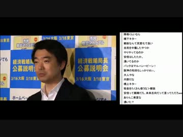 2013.03.08 橋下徹 大阪市長​ 退庁ぶらさがり取材