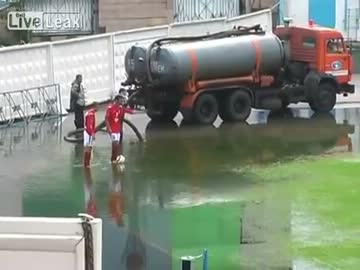 【カザフスタン】 ありえない環境下でのコーナーキック