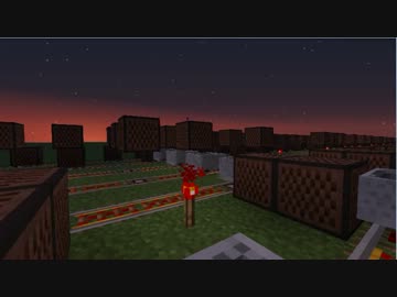 【minecraft】廃獄ララバイをnoteblockで演奏してみた