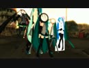 【MikuMikuDance】One・Two・Three【グリーンレフト】