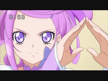 キュアソード 変身+必殺技シーン