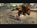 【MH3GHD】チャヤンバは置いてきた! part34 大剣で土砂竜×3【実況】