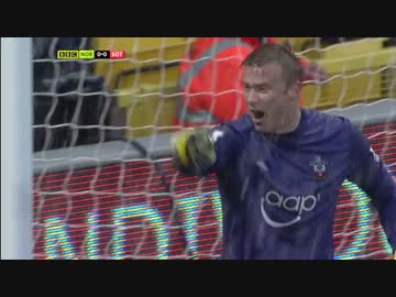 EPL12/13 ノリッジ・シティvsサウサンプトン ハイライト