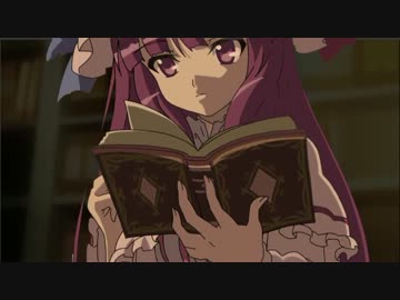 【東方紅魔郷ＯＰ風動画】の比較動画を重ねて【背景っぽくしてみた】