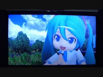 初音ミク-ProjectDIVA-F タイムマシン　PV