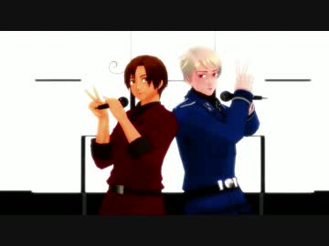 【APヘタリアMMD】ちぎーと普憫で『敦盛2011』