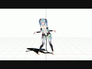 【MMD】ミクを踊らせてみるテスト 07 迷走