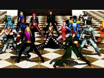 ジョジョモデルにKiLLER LADY踊ってもらった 【モデル38人】