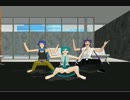 【MMD】バラライカ（ミク x KAITO x がくぽ）