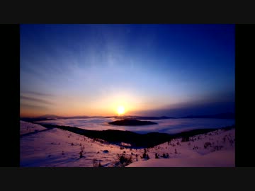 冬の北海道timelapse＆photograph