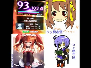 【God knows...◆93.103点】を歌ってみた＠週末ゲイリー【涼宮ハルヒ◆-4♭】