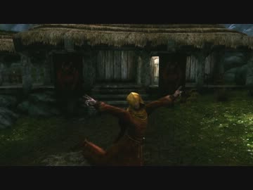 【skyrim】ヘイムスカーさんにちょっと踊ってもらった