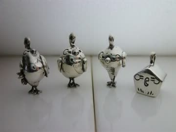 【たまこまーけっと】モチマヅ作ってみた【シルバーアクセ】