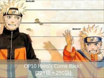 ナルトOPサビメドレー
