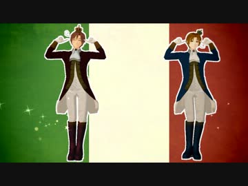 【APヘタリアMMD】伊誕ᘝ°˖✧【骸.骨.楽.団と】