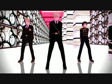 【APヘタリアMMD】眉毛でB/O/D/Y/R/O/C/K【HERO爺】