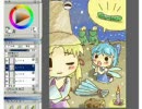 よすどんお絵かき 東方 にとり絵本 １３枚目（最終回？）