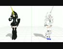 【MMD】あぴこーんとミクシィにBad Apple踊ってもらった【テスト】