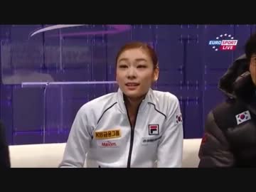 キム・ヨナ(韓国) フィギュア 世界選手権 女子FS(2013.03.16)  ルーマニア実況