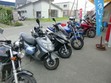 島根から北の大地へ　　5日目　　‐初ライダーハウス　進路南へ‐