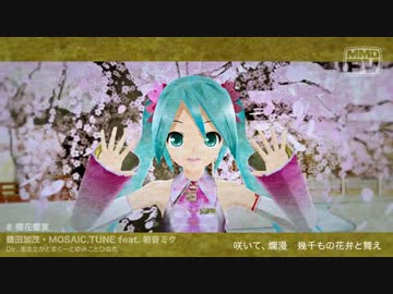【初音ミク】櫻花饗宴【さくら】