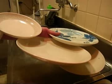 暇なので、ウェイターのお皿の持ち方解説します