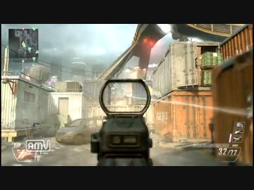 Xbox360 COD BO2　枯れた声で実況プレイ〜３点バーストSMG〜