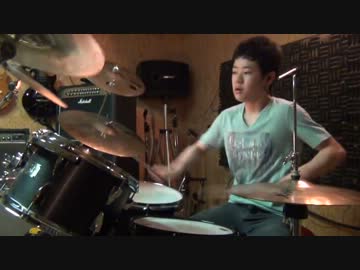 バンドのドラム君が Tony Roister Jr を凄まじく叩いてみた。