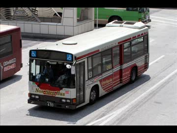 【池袋～中野】関東バス　D705(日野KK-HR1JKEE)【バス走行音】