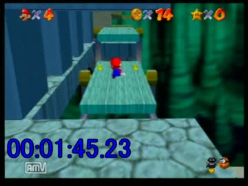 スーパーマリオ64　1枚RTA　7:36