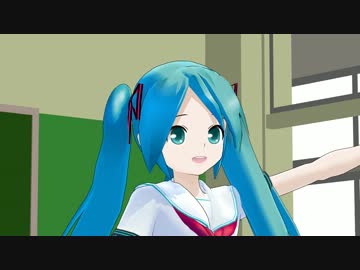 【MMD】教室で恋スルVOC@LOIDを踊ってみた【Lat式ミク】
