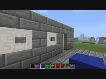 【minecraft】ピストン式パスワードドア【1.5.1】