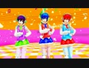 【女装】KAITO&AKAITO&帯人で『コンピューターシティ』