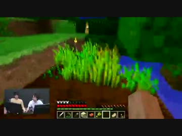 『Minecraft』21時間ぶっ通し実況 茸&amp;りーちパートその2