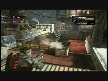 Gears of War Judgment 対戦実況＠にんじん01 Part2 (TDM on Rig)