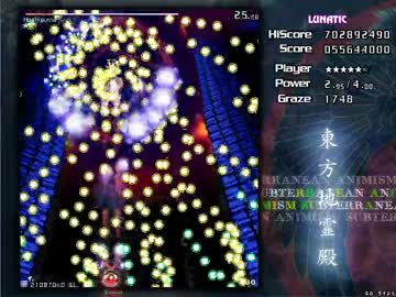 東方地霊殿Lunatic 中の人プレイ