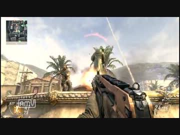 Xbox360 COD BO2　枯れた声で実況プレイ〜4点バーストAR〜