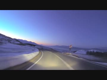 夜明け前のビーナスライン　八島湿原～白樺湖