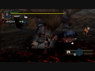 【MHP2G】 ヴォルガノス討伐訓練 2：48