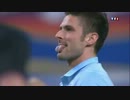 【サッカー】 フランス vs グルジア ハイライト（前半）