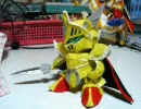 【SDガンダム】フェルトで白金卿を作ってみた。