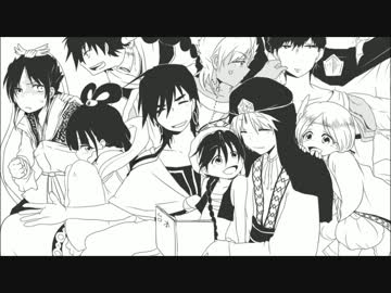 【手描き】　政務官。２　【マギ】