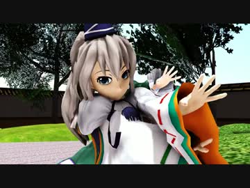 [MMD]　布都、屠自古、神子で「えれくとりっく・えんじぇぅ」