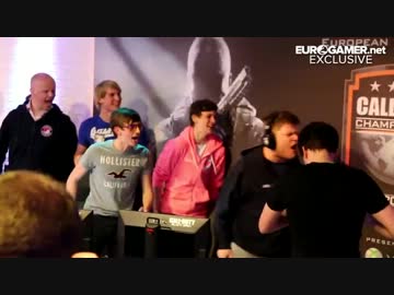 COD:BO2ヨーロッパ大会の様子