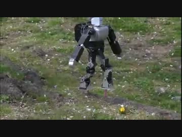 竹馬ロボットの実験その１