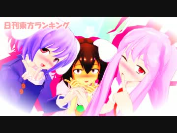 日刊東方ランキング　13年4月1日　前編