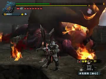【MHF】豪炎灼華 覇種テオ・テスカトル【弓】