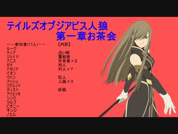 テイルズオブジアビス人狼【第１章お茶会】